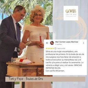 Reseñas de bodas de oro