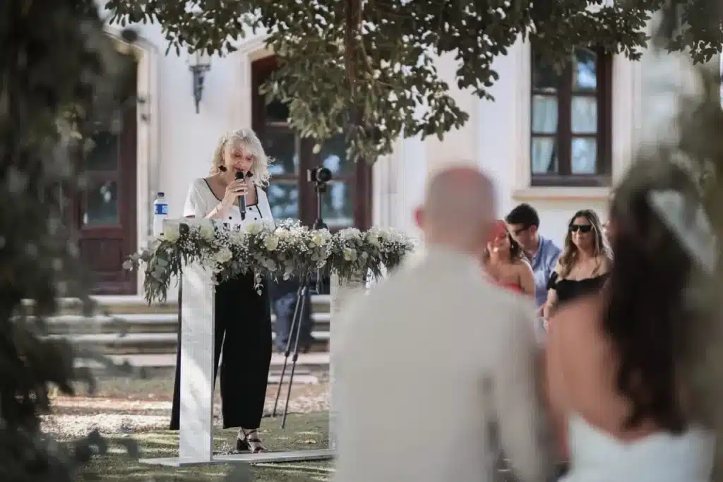 maestra de ceremonias